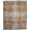 Feizy Eden 39QPF Modern Abstract Rug in Ivory/Taupe/Pink