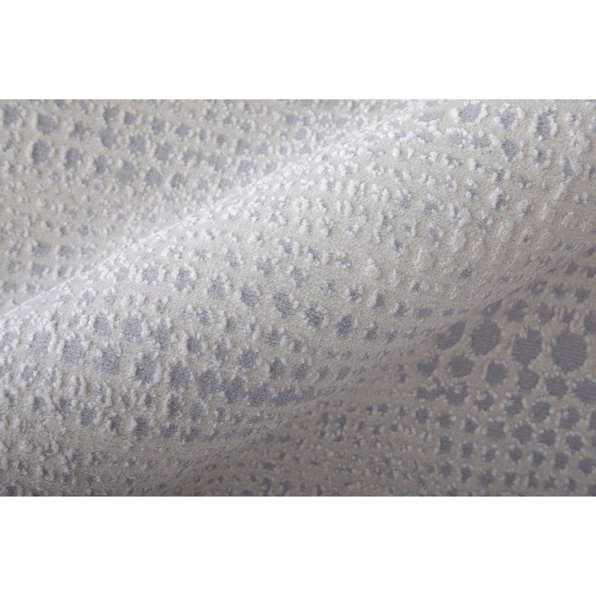 Feizy Prasad 39N8F Modern Distressed in Ivory/Silver/Gray