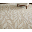 Feizy Wallace 8A37F Modern Floral & Botanical Rug in Tan/Ivory