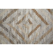 Feizy Beckett 0724F Transitional Geometric in Ivory/Gray/Tan
