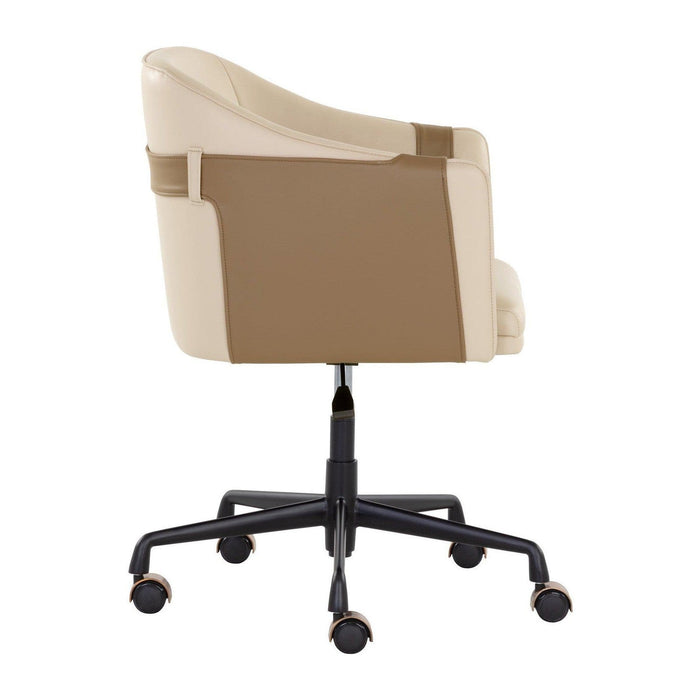 Sunpan Carter Office Chair - Napa Beige / Napa Tan