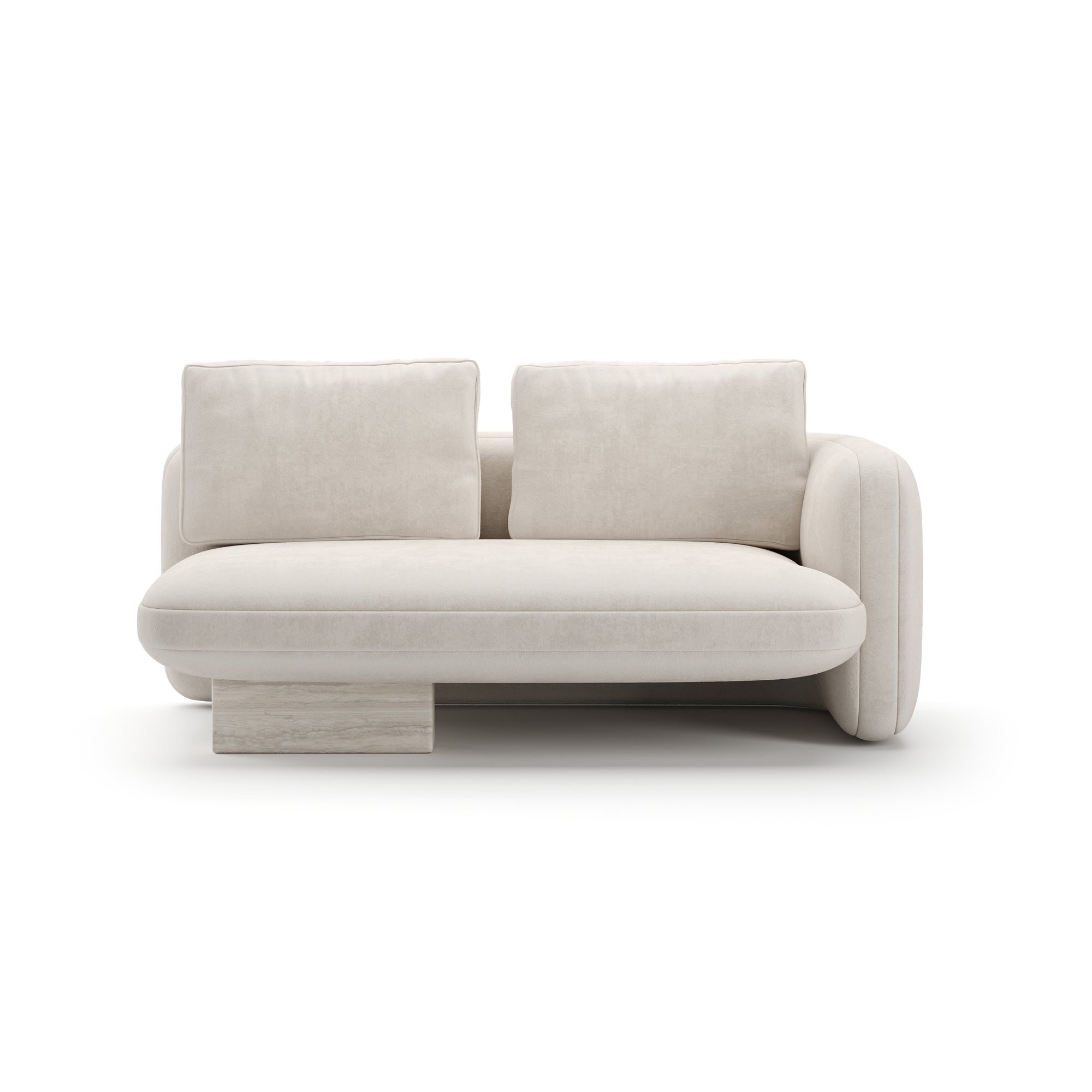 Caracole Overlap Sectional - Components