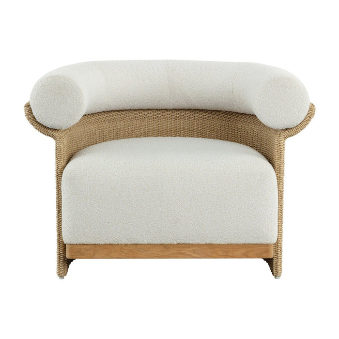 Sunpan Asos Lounge Chair - Louis Cream