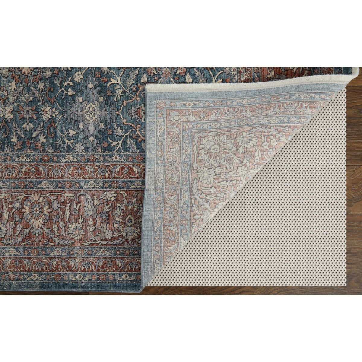 Feizy Marquette 39GTF Transitional Oriental in Blue/Red