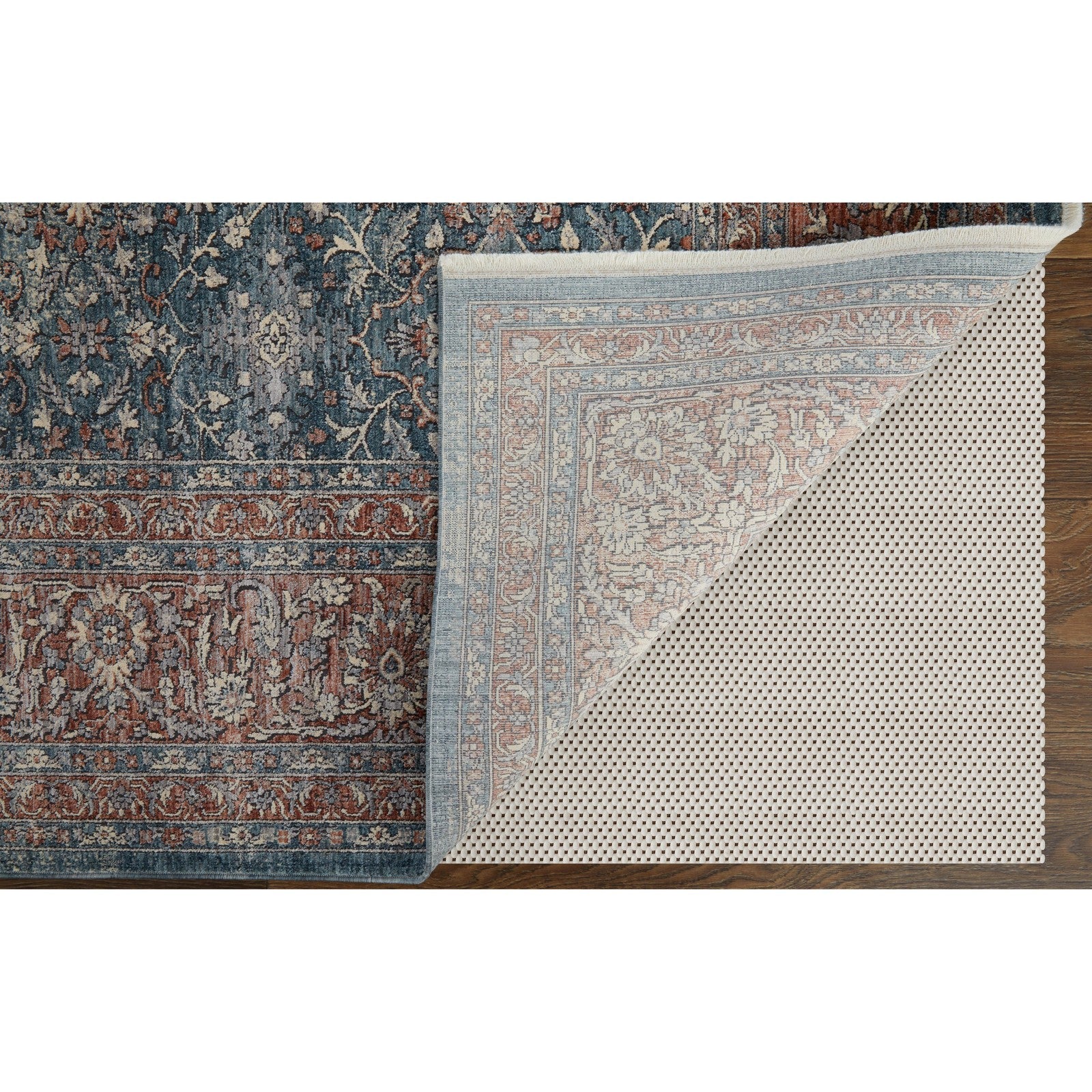 Feizy Marquette 39GTF Transitional Oriental in Blue/Red