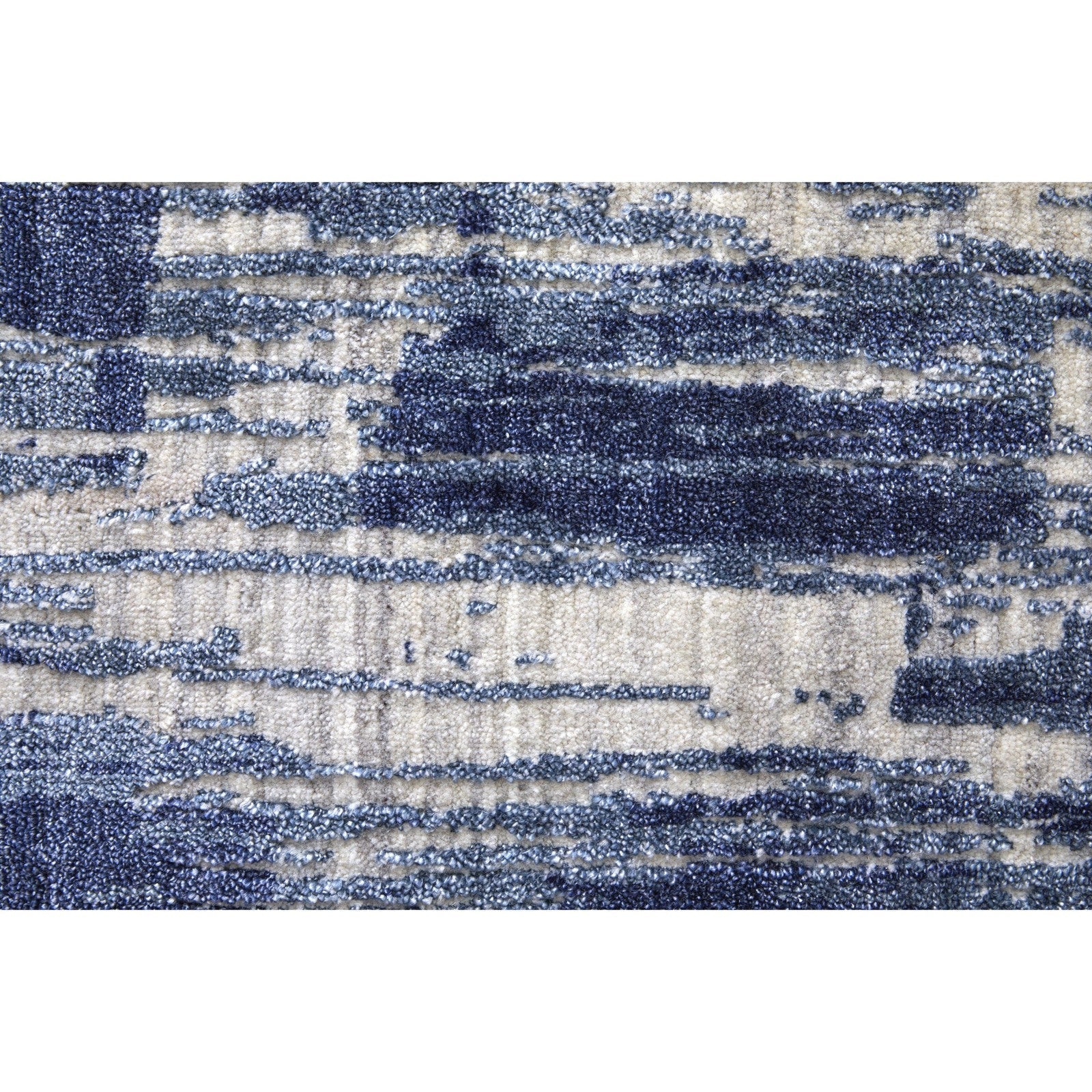 Feizy Eastfield 69AGF Modern Abstract in Blue/Ivory