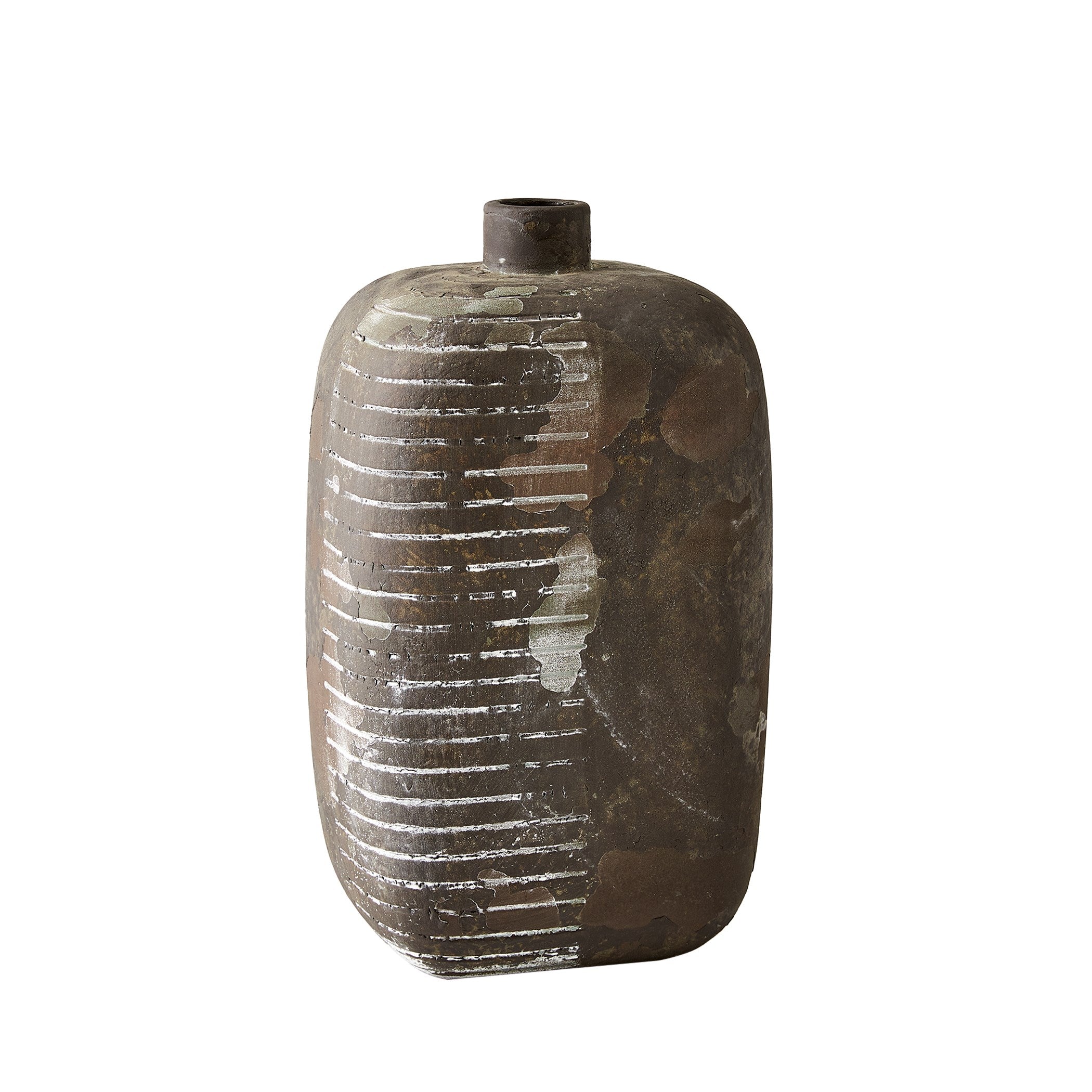 Global Views Lantern Vase Soot