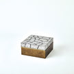 Global Views Eggshell Box Antique Gold Leaf