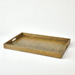 Global Views Lames Boxes and Trays Aged Brass