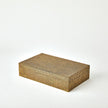 Global Views Lames Boxes and Trays Aged Brass