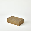 Global Views Lames Boxes and Trays Aged Brass