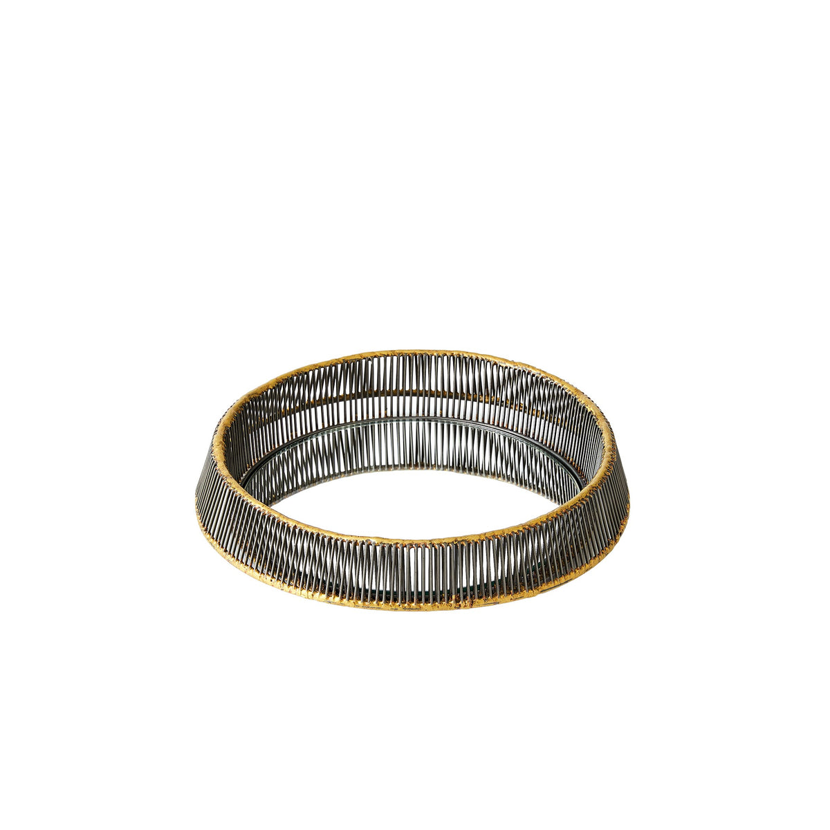 Global Views Whipped Wire Tray/Mirror
