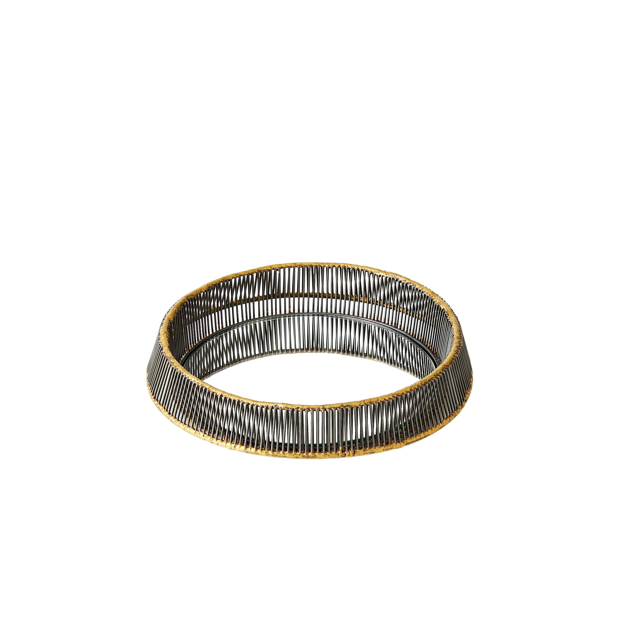 Global Views Whipped Wire Tray/Mirror