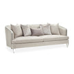 Michael Amini Camden Court Sofa - Flax/Platinum