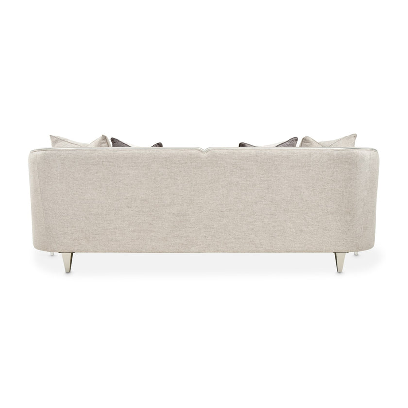 Michael Amini Camden Court Sofa - Flax/Platinum