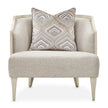 Michael Amini Camden Court Accent Chair - Flax/Pearl