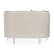 Michael Amini Camden Court Chair and Half - Flax/Platinum