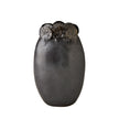 Global Views Sand Dollar Vase Black