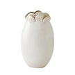 Global Views Sand Dollar Vase White