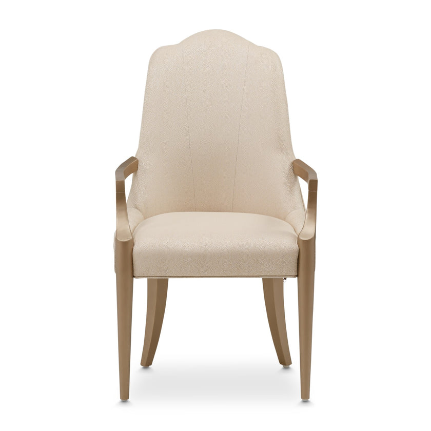 Michael Amini Malibu Crest Dining Arm Chair