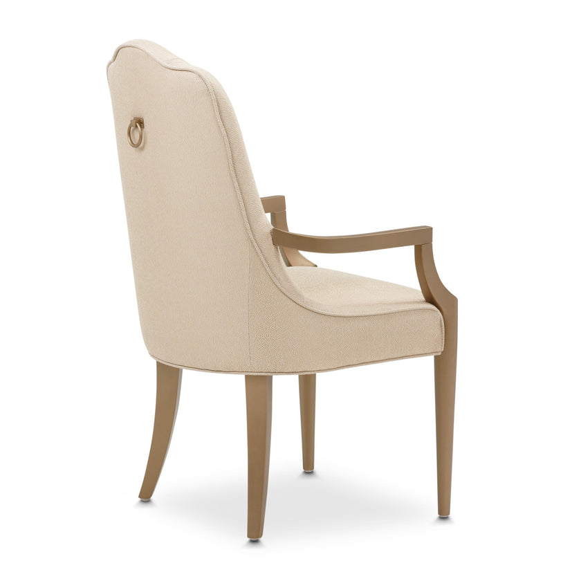 Michael Amini Malibu Crest Dining Arm Chair