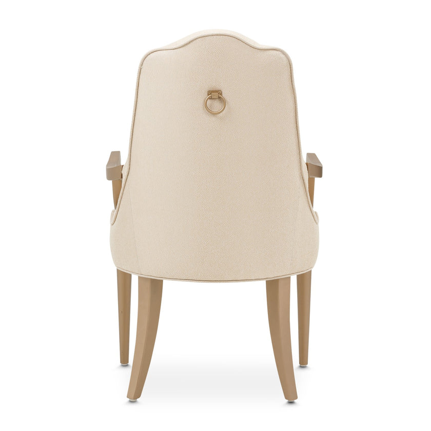 Michael Amini Malibu Crest Dining Arm Chair