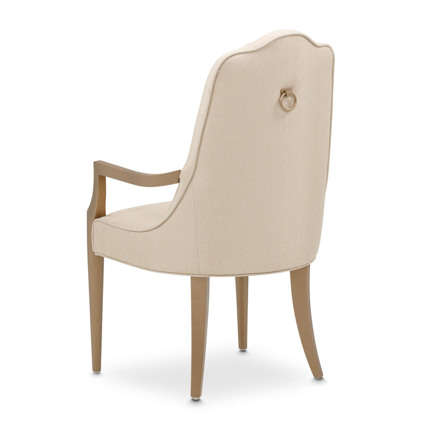Michael Amini Malibu Crest Dining Arm Chair