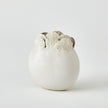 Global Views Sand Dollar Vase White