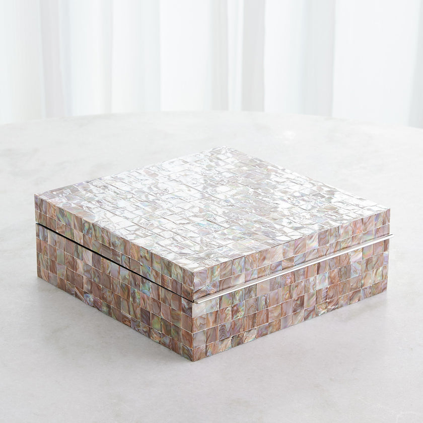 Global Views Mother Of Pearl Box