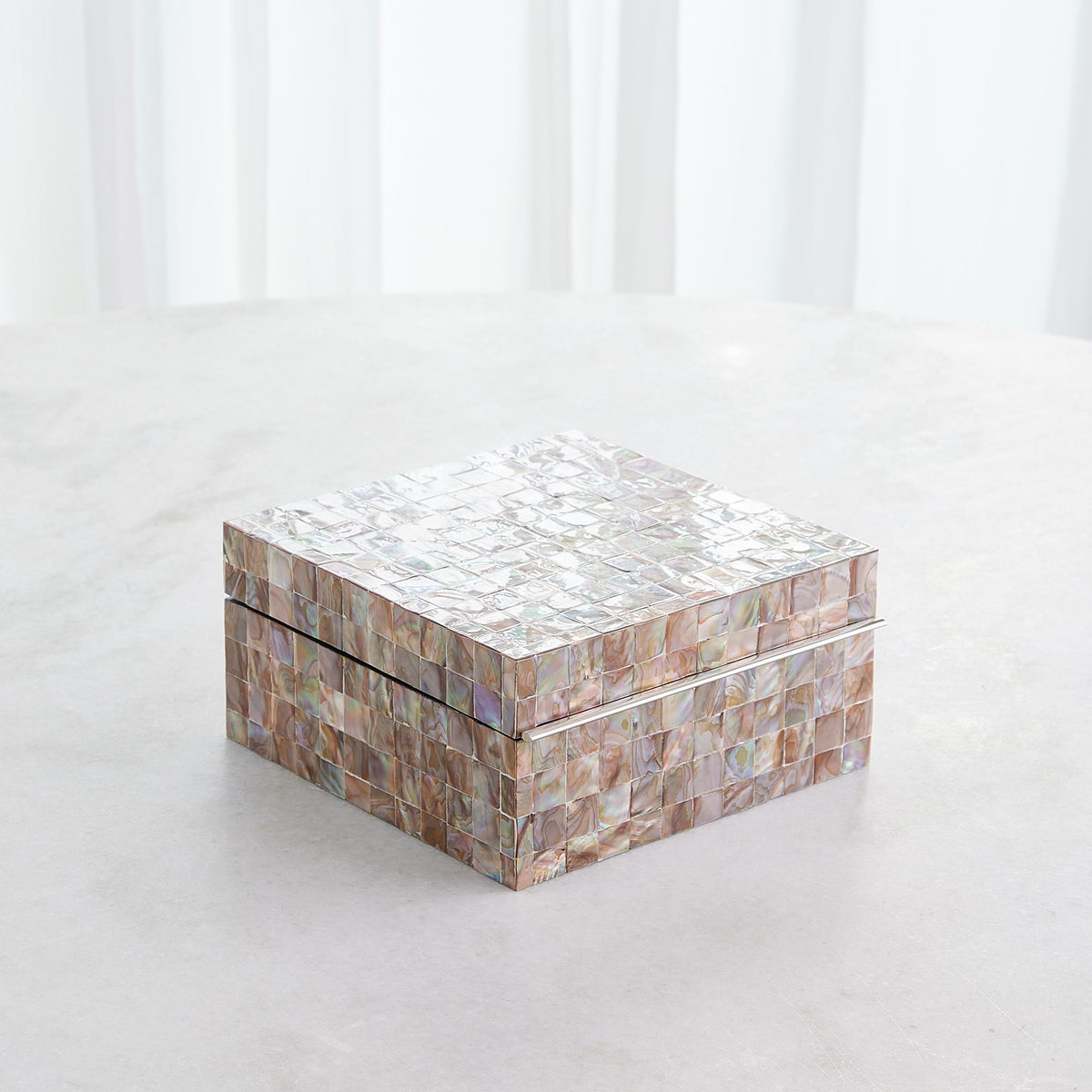 Global Views Mother Of Pearl Box
