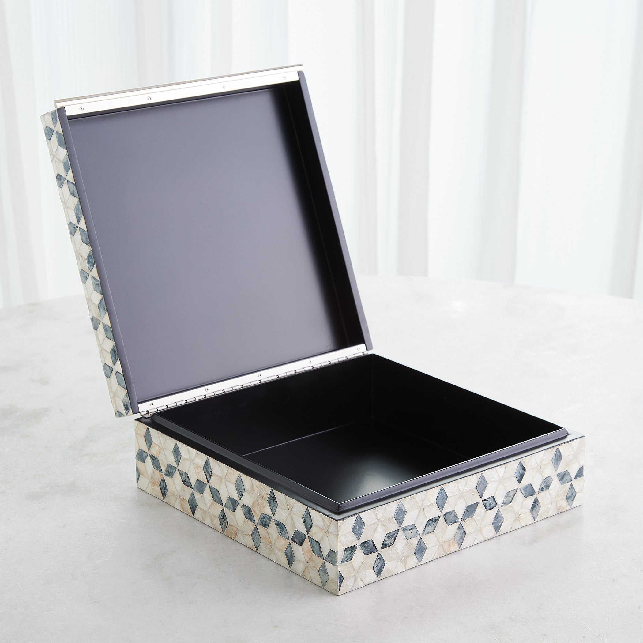 Global Views Capiz Shell Box and Tray