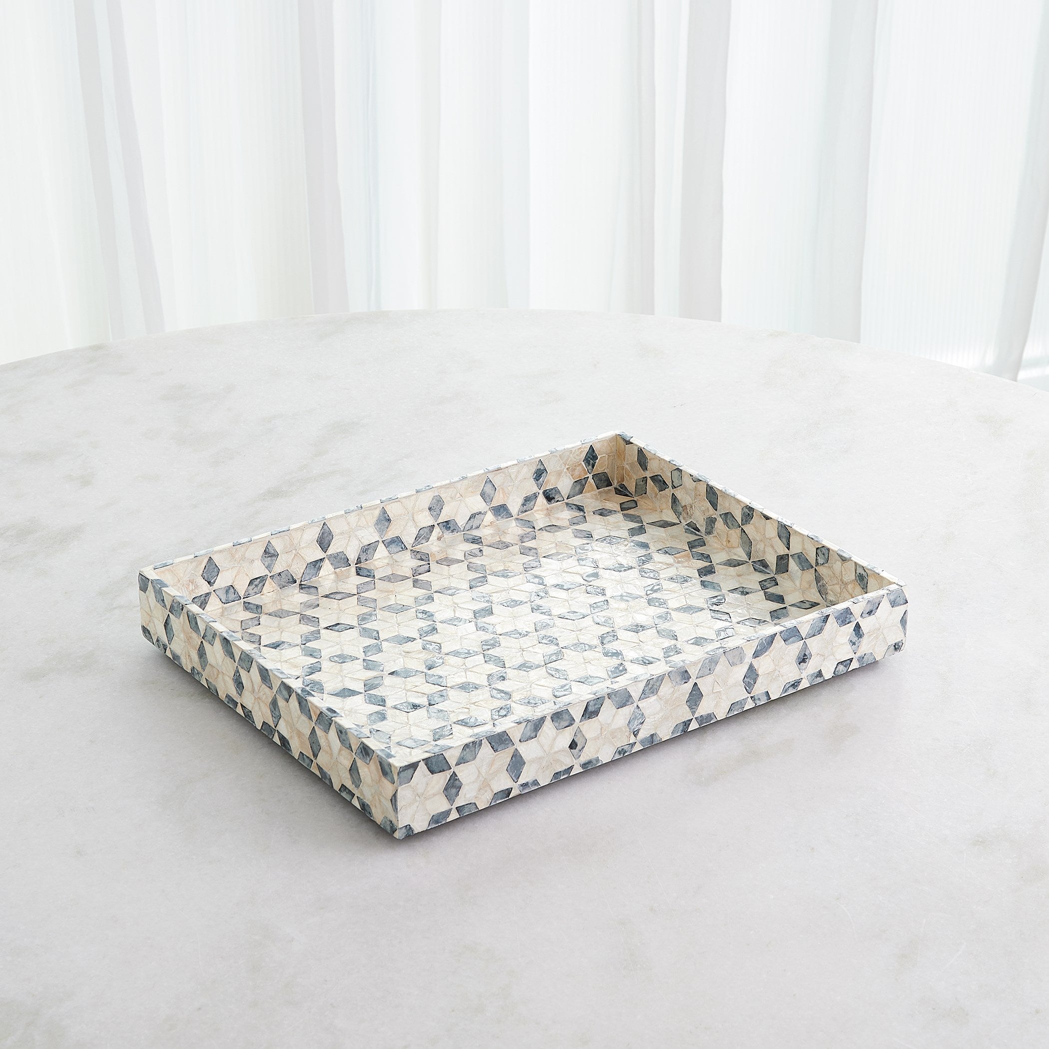 Global Views Capiz Shell Tray