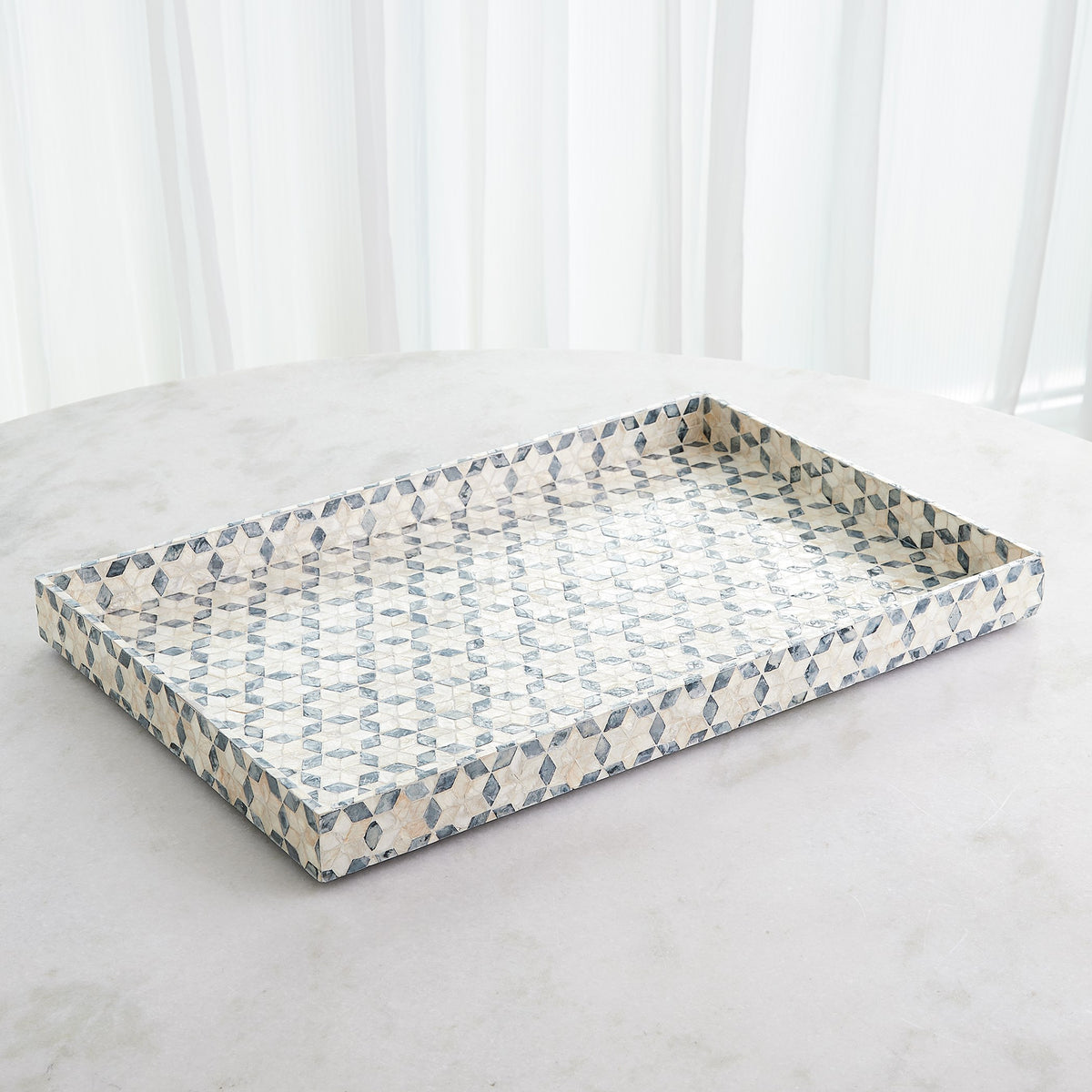 Global Views Capiz Shell Tray