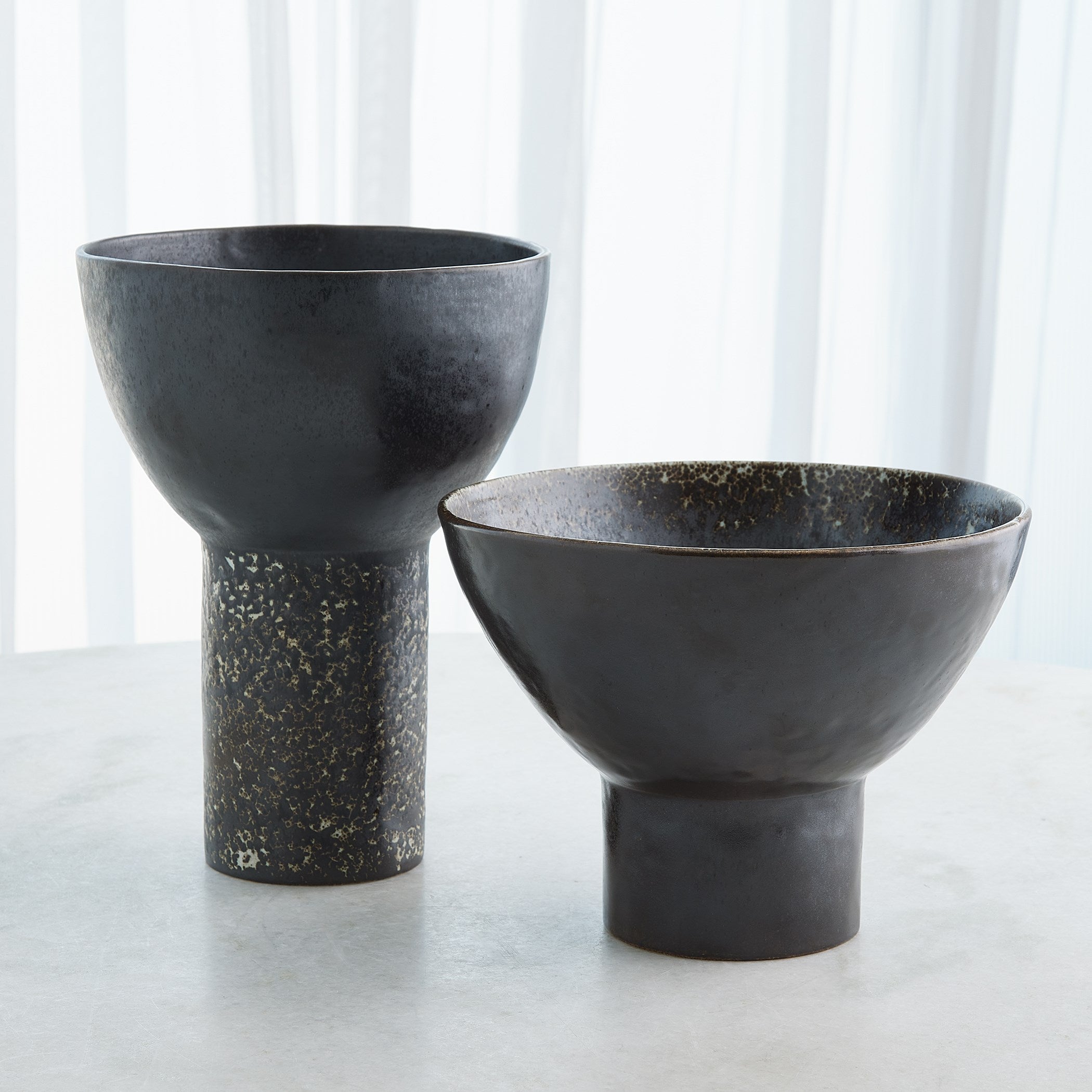 Global Views Cinder Footed Bowl