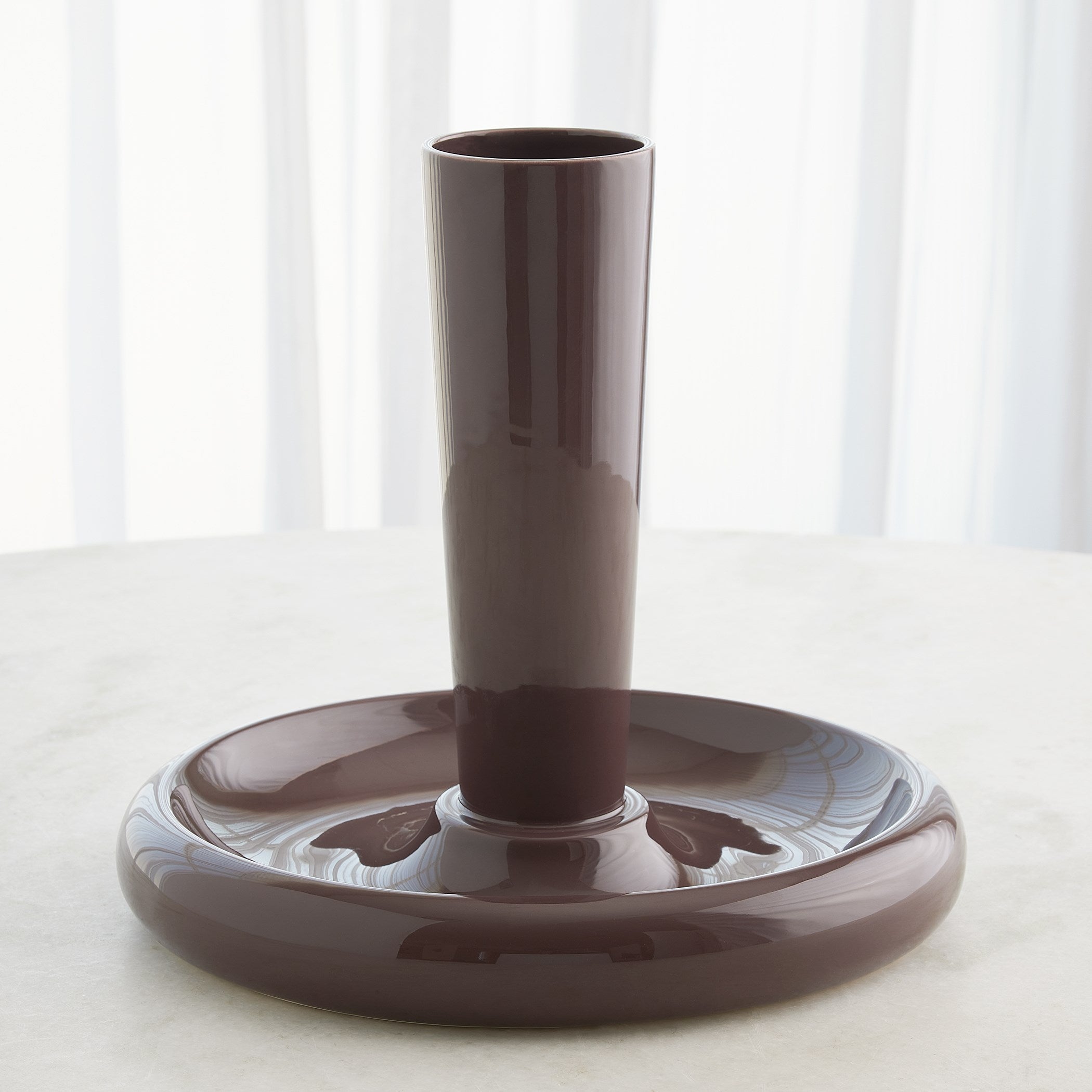 Global Views Bountiful Vase Plum