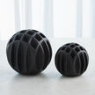 Global Views Bud Ball Vase Matte Black