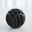 Global Views Bud Ball Vase Matte Black
