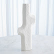Global Views Tiered Trunk Vase Matte White
