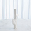 Global Views Tiered Trunk Vase Matte White