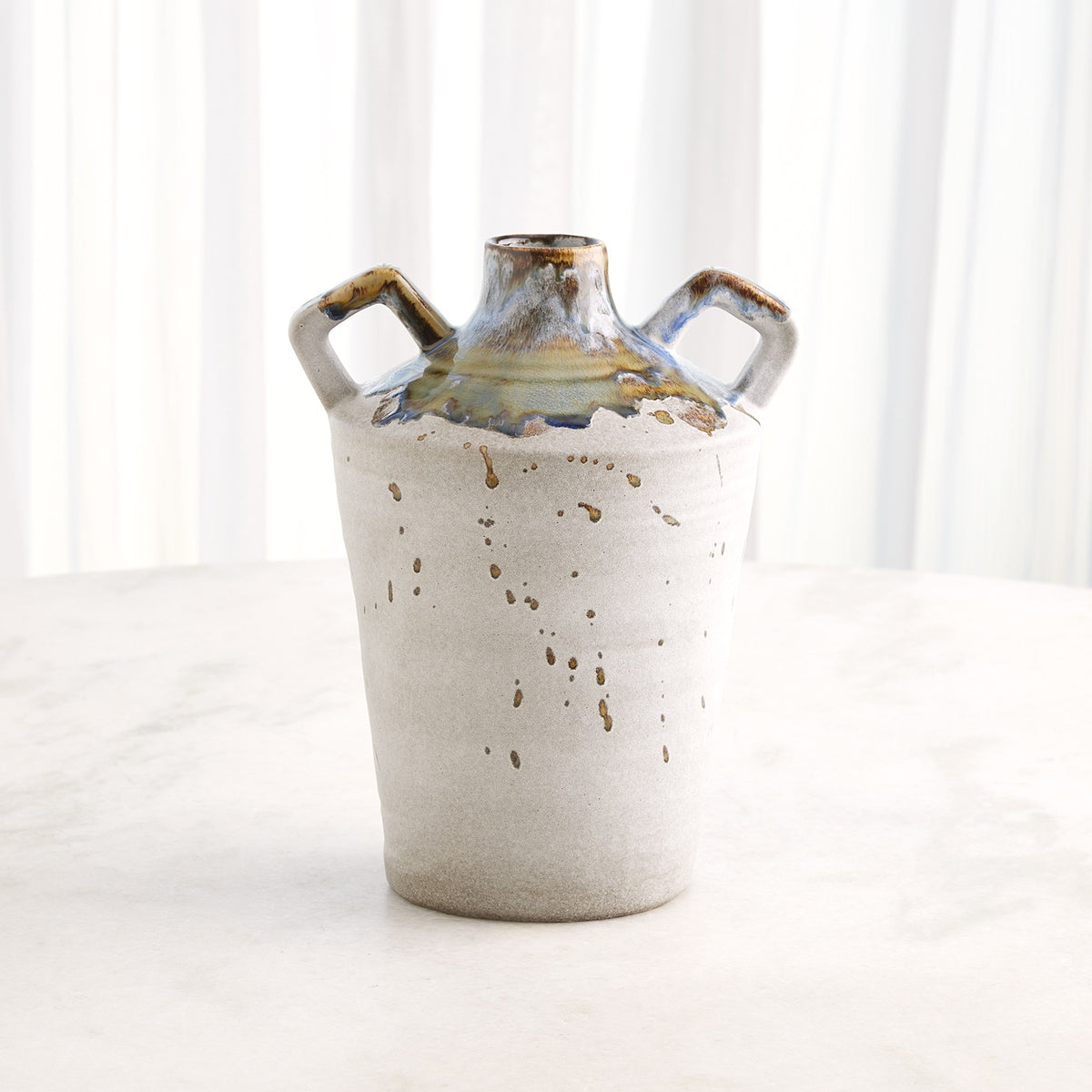 Global Views Volcan Grey/Reactive Green Vases and Jars