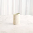 Global Views Cross Hatch Vase Celery
