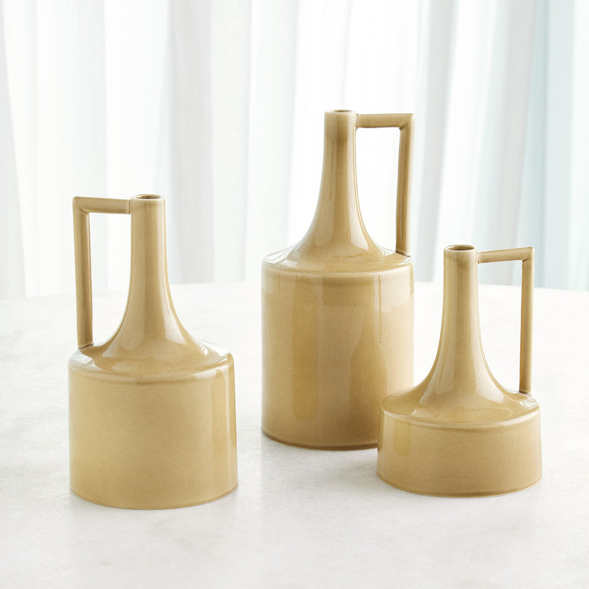 Global Views Garden Bottle Ochre