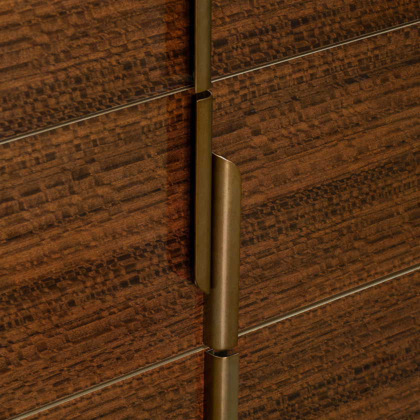 Michael Amini Pavira Dresser - Walnut