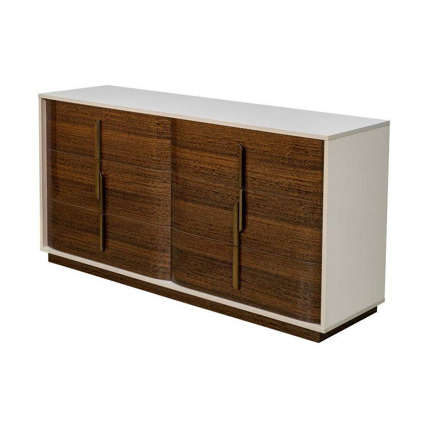 Michael Amini Pavira Dresser - Walnut