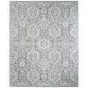 Feizy Belfort 8A27F Traditional Geometric Rug in Gray/White