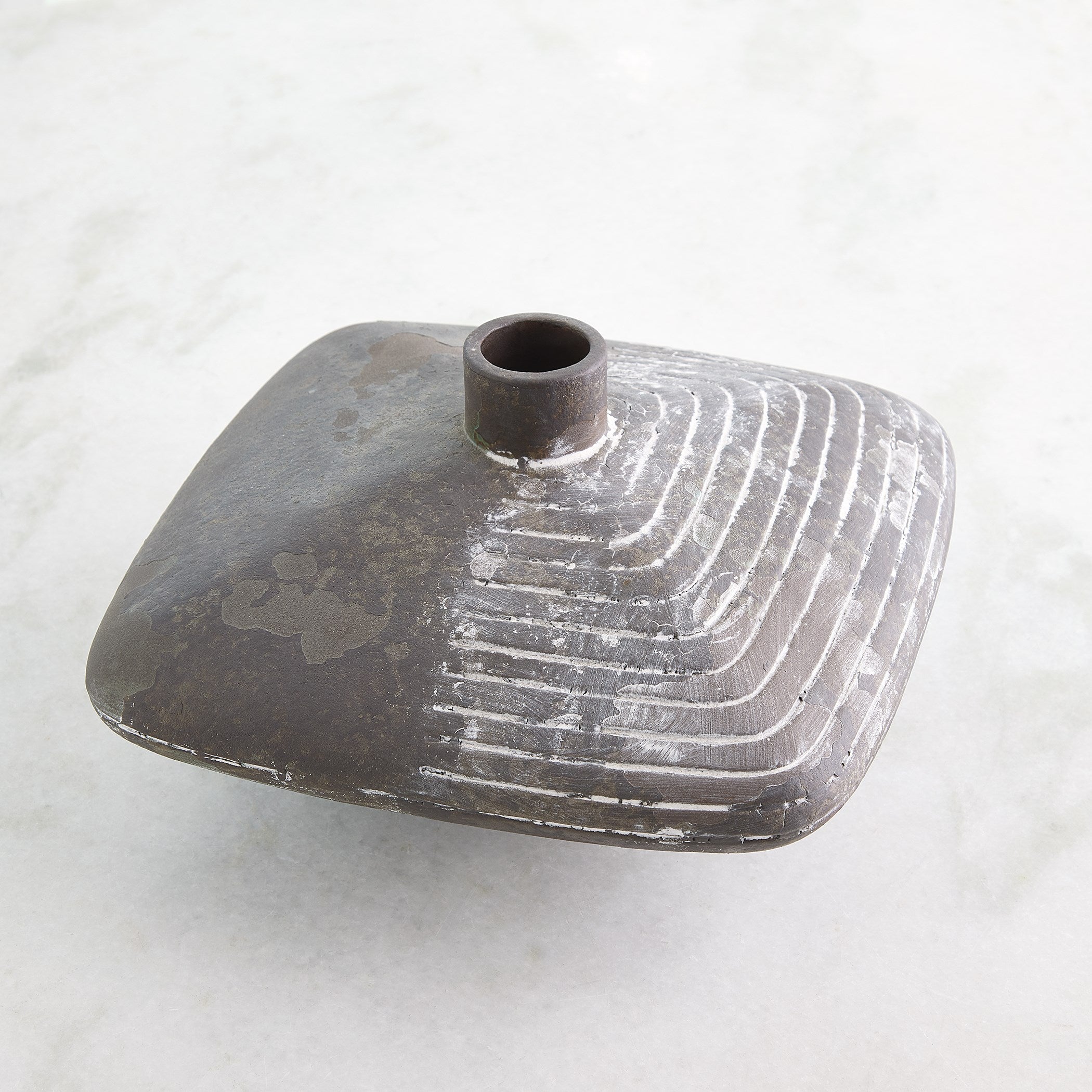 Global Views Lantern Vase Soot