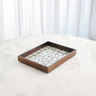 Global Views Eggshell Tray Antique Gold Leaf