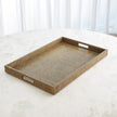 Global Views Lames Boxes and Trays Aged Brass