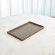 Global Views Lames Boxes and Trays Aged Brass