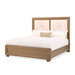 Michael Amini Portrait Panel Bed with LED Lights - Sienna Brown